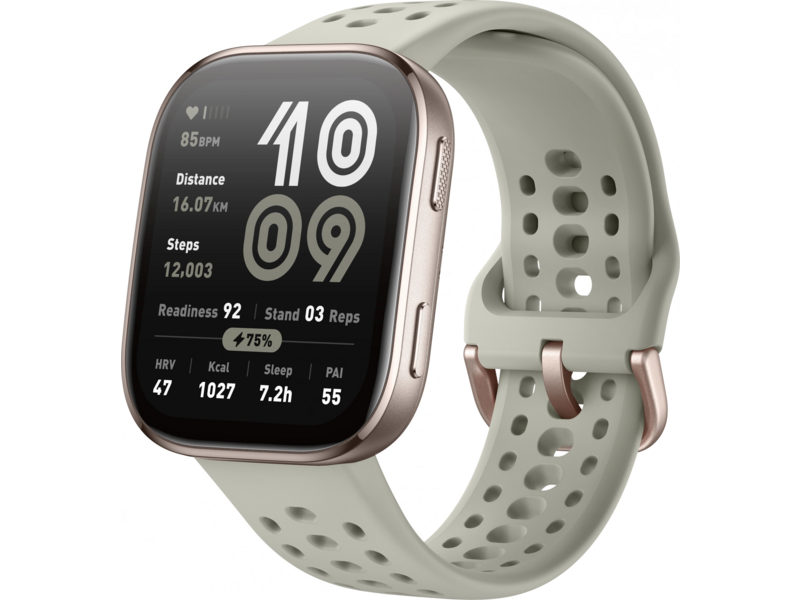 Смарт-часы Amazfit Bip 6 A2435 1.97" AMOLED корп.серый рем.серый разм.брасл.:130-195мм (6970100378269)