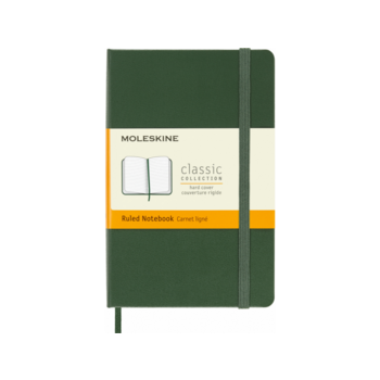 Блокнот Moleskine CLASSIC MM710K15 Pocket 90x140мм 192стр. линейка твердая обложка зеленый
