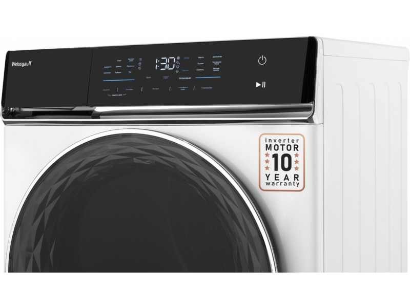 Сушильная машина Weissgauff WD 779 Diamond Heat Pump кл.энер.:A++ макс.загр.:8кг белый (430997)
