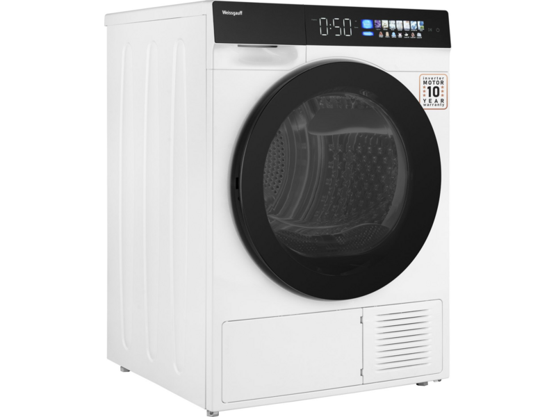 Сушильная машина Weissgauff WD 999 Heat Pump Full Touch кл.энер.:A+ макс.загр.:12кг белый (430929)