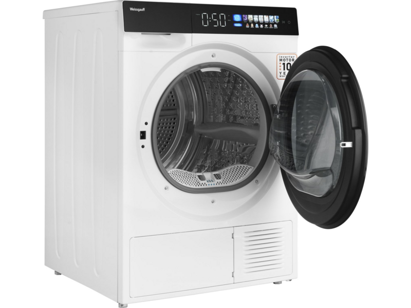 Сушильная машина Weissgauff WD 999 Heat Pump Full Touch кл.энер.:A+ макс.загр.:12кг белый (430929)