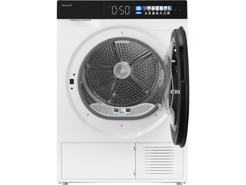 Сушильная машина Weissgauff WD 999 Heat Pump Full Touch кл.энер.:A+ макс.загр.:12кг белый (430929)