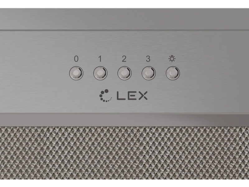 Вытяжка встраиваемая Lex Hyper 900 Inverter IX нержавеющая сталь управление: кнопочное (1 мотор)