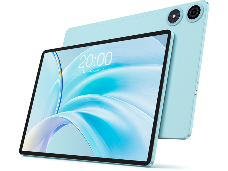 Планшет Teclast P50 T606 (1.6) 8C RAM8Gb ROM128Gb 10.92" IPS 1280x800 4G 1Sim Android 15 голубой 8Mpix 5Mpix BT WiFi microSD 1Tb 7000mAh 12hr