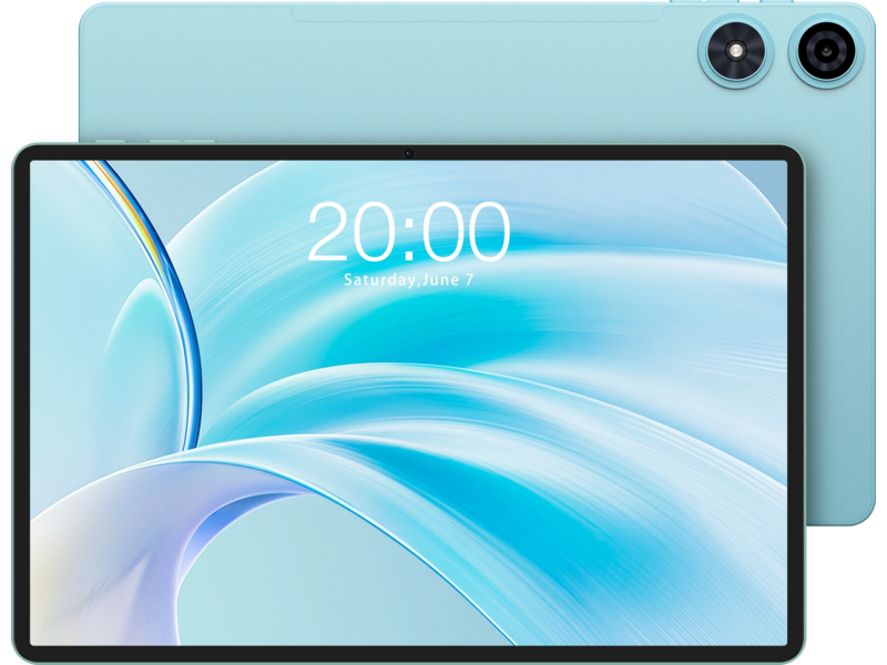 Планшет Teclast P50 T606 (1.6) 8C RAM8Gb ROM128Gb 10.92" IPS 1280x800 4G 1Sim Android 15 голубой 8Mpix 5Mpix BT WiFi microSD 1Tb 7000mAh 12hr