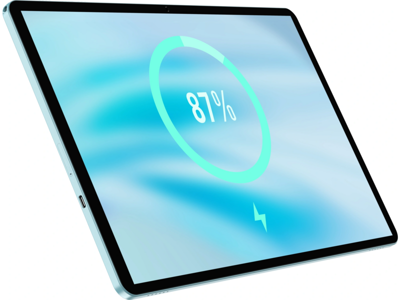 Планшет Teclast P50 T606 (1.6) 8C RAM8Gb ROM128Gb 10.92" IPS 1280x800 4G 1Sim Android 15 голубой 8Mpix 5Mpix BT WiFi microSD 1Tb 7000mAh 12hr