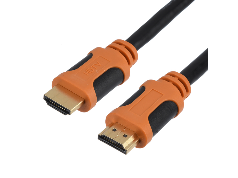Кабель Кабель/ Кабель GoPower HDMI (m)-HDMI (m) 3.0м ПВХ ver.2.0 4K 60Hz черный в пакете (1/100)