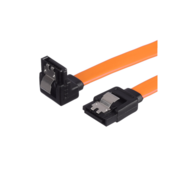 Кабель Кабель/ Кабель GoPower SATA (m)-SATA (m) 0.5м силикон ver.3.0 оранжевый в пакете (1/250)