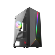 Корпус Bloody BD-CC106F черный без БП ATX 4x120mm 1xUSB2.0 1xUSB3.0 audio bott PSU