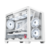 Корпус Bloody BD-CC108 белый без БП mATX 9x120mm 2xUSB3.0 audio bott PSU