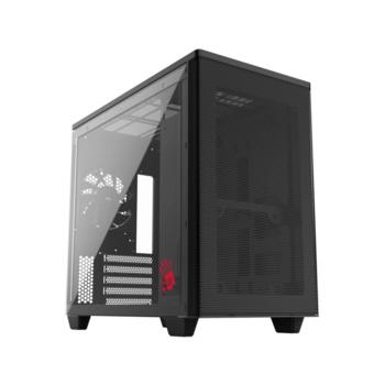 Корпус Bloody BD-CC117F черный без БП mATX 5x120mm 1xUSB2.0 1xUSB3.0 audio bott PSU