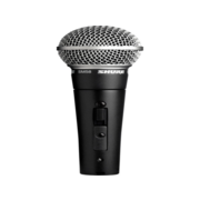 Микрофон проводной Shure SM58SE черный/серебристый