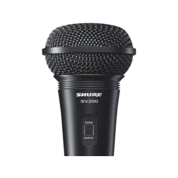 Микрофон проводной Shure SV200-A 4.5м черный
