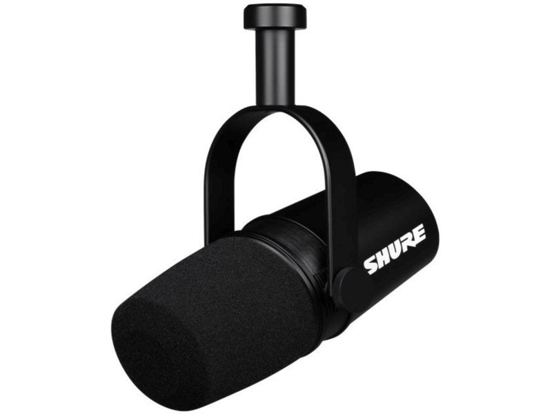 Микрофон проводной Shure MV7X черный