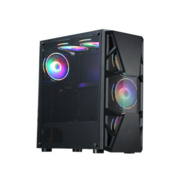 Корпус Formula CL-3303B RGB черный без БП ATX 2xUSB2.0 1xUSB3.0 audio bott PSU