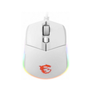 Мышь MSI Clutch GM11 белый оптическая 5000dpi USB 5but (S12-0401970-CLA)