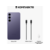 Смартфон Samsung SM-S926B Galaxy S24+ 256Gb 12Gb фиолетовый моноблок 3G 4G 2Sim 6.7" 1440x3120 Android 14 50Mpix 802.11 a/b/g/n/ac/ax NFC GPS GSM900/1800 GSM1900 Protect