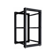Стойка двухрамная NTSS NTSS-2POR24U/600-1000-BL 24U 550ммx1000мм 600кг черный