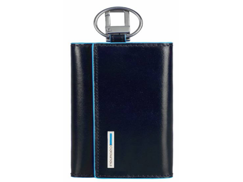 Ключница Piquadro Blue Square PC1397B2/BLU2 синий натур.кожа