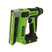 Степлер ручной Greenworks G24CS10 скобы 4/55/90/18GA