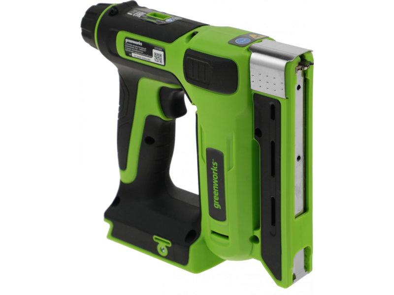 Степлер ручной Greenworks G24CS10 скобы 4/55/90/18GA