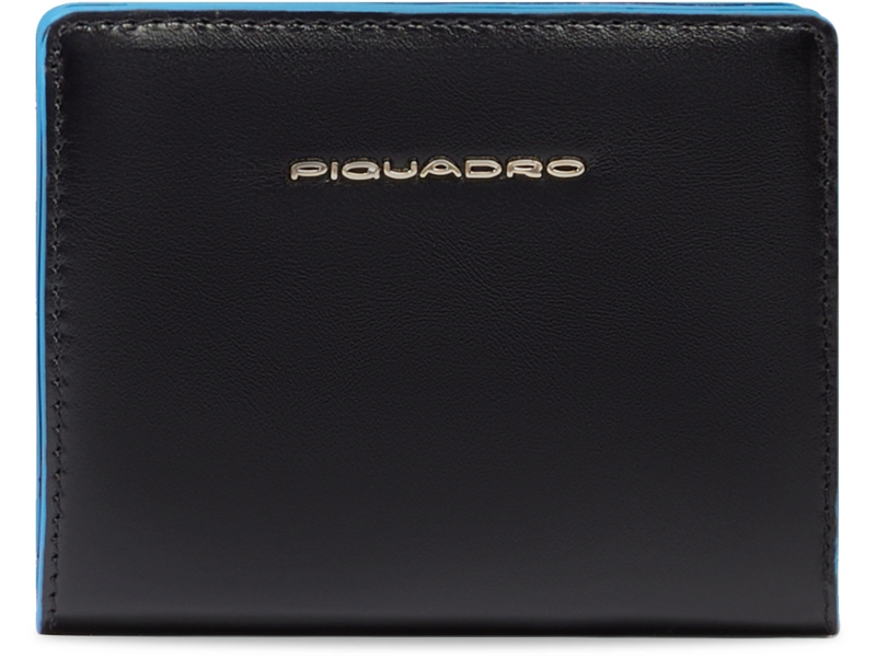Кошелек женский Piquadro Blue Square PD6660B2R/N черный натур.кожа