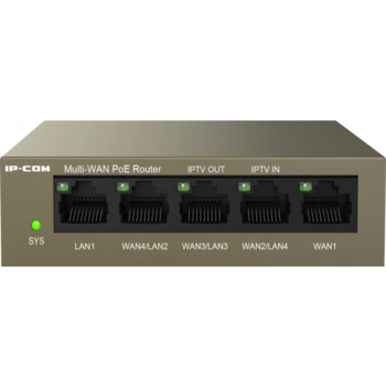 Межсетевой экран IP-Com M20-PoE 10/100/1000BASE-TX серый