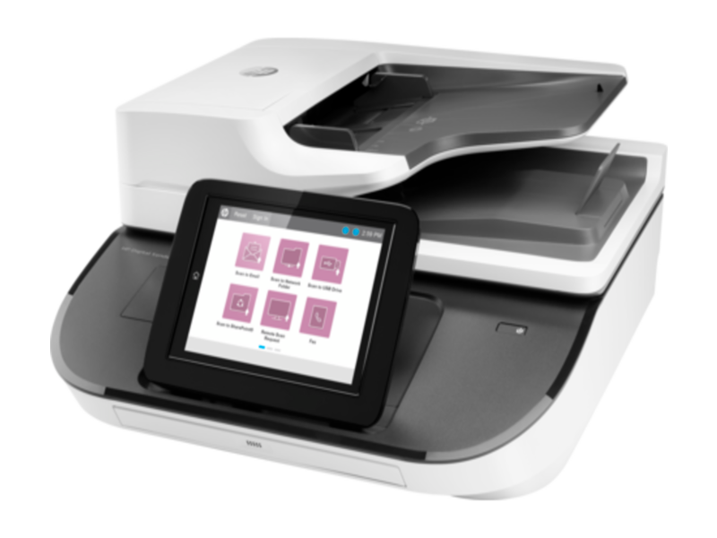 Сканер HP Digital Sender Flow 8500 fn2 Document Capture Workstation (A4,100ppm,600x600 dpi,24 bit, USB, LAN, ADF 150 sheets, Duplex, repl.L2719A)