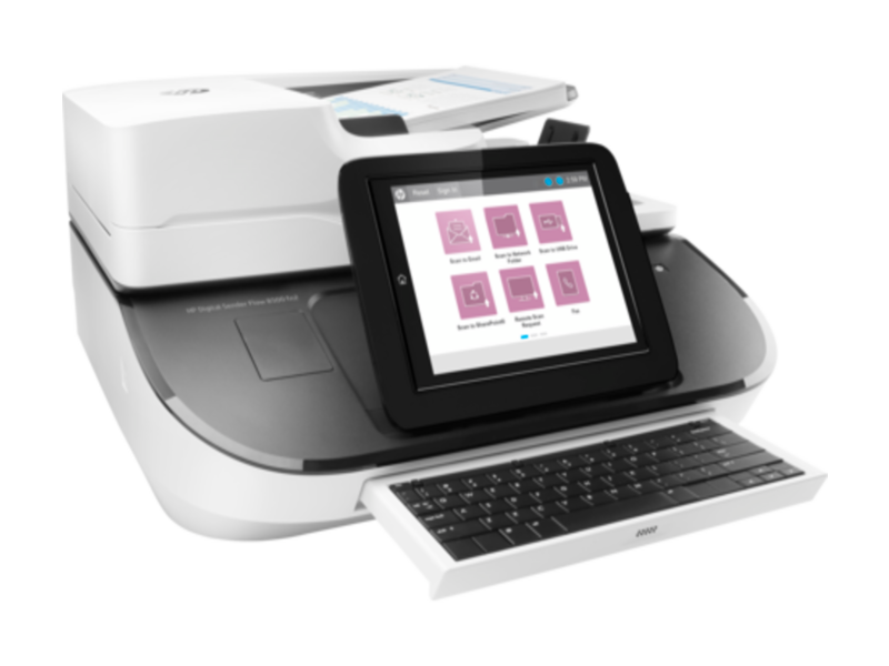 Сканер HP Digital Sender Flow 8500 fn2 Document Capture Workstation (A4,100ppm,600x600 dpi,24 bit, USB, LAN, ADF 150 sheets, Duplex, repl.L2719A)