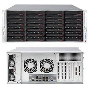 Серверный корпус Supermicro SuperChassis 4U 846BE1C-R1K23B/noHDD(24)LFF/7xFHFL/2x1200/1000WTitanium(13.68"x13",12"x13",12"x10")EE-ATX,E-ATX,ATX/Backplane24xSATA3/SAS3