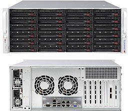 Серверный корпус Supermicro SuperChassis 4U 846BE1C-R1K23B/noHDD(24)LFF/7xFHFL/2x1200/1000WTitanium(13.68"x13",12"x13",12"x10")EE-ATX,E-ATX,ATX/Backplane24xSATA3/SAS3