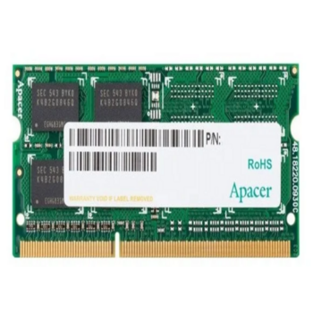 Оперативная память Apacer DDR3 4GB 1600MHz SO-DIMM (PC3-12800) CL11 1.5V (Retail) 512*8 3 years (AS04GFA60CATBGC/DS.04G2K.KAM)