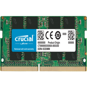 Оперативная память Crucial by Micron DDR4 16GB 3200MHz SODIMM (PC4-25600) CL22 1.2V (Retail), 1 year