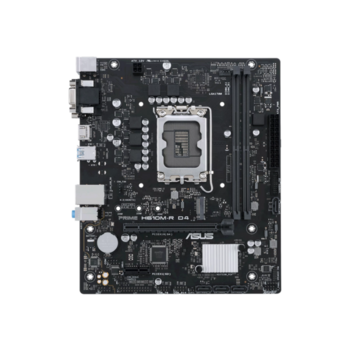 Материнская плата ASUS PRIME H610M-R D4-SI, LGA1700, H610, 2*DDR4, 4*SATA, 1*M.2, 4*USB 3.2, 1*PCIx16, 1*PCIx1, VGA+HDMI+DVI-D, mATX; 90MB1B40-M0ECY0