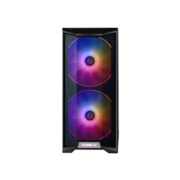 Корпус LIAN LI Lancool 215 Black, Medium Case: E-ATX (width: under 280mm), ATX, M-ATX, ITX, 2xUSB 3.0, 1xAudio, Included Fans: 2x200mm 800RPM ARGB, 1x120mm 1100 RPM