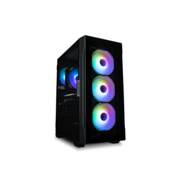 корпус ZALMAN I3 NEO TG BLACK, ATX, BLACK, FRONT TG, WINDOW, 2x3.5", 3x2.5", 1xUSB2.0, 2xUSB3.0, FRONT 3x120mm RGB, REAR 1x120mm RGB
