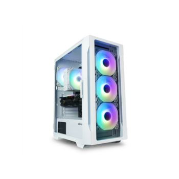 корпус ZALMAN I3 NEO TG WHITE, ATX, WHITE, FRONT TG, WINDOW, 2x3.5", 3x2.5", 1xUSB2.0, 2xUSB3.0, FRONT 3x120mm RGB, REAR 1x120mm RGB