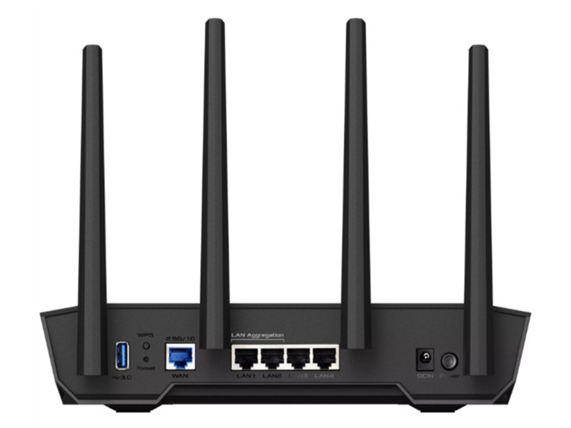 роутер ASUS TUF-AX4200 // AX4200 // 1148 + 4804 Mbps, 2,4 + 5 gGz, 6 antenna