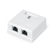 Компьютерная розетка RJ-45 Cabeus WS-8P8C-Cat.5e-SH-2