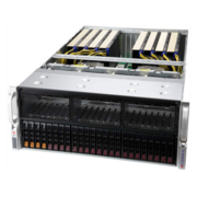 Серверная платформа Supermicro GPU A+ 4U Server 4125GS-TNRT noCPU(2)9004 EPYC/TDP 400W/no DIMM(24) only DDR5/SATARAID HDD(2)SFF NVMe(4)SFF/2x10Gbe/support up to 8 double/Single width GPU/4x2000W