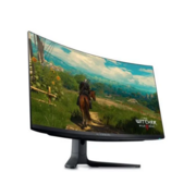 Монитор Dell 34" AW3423DWF Gaming Monitor Curved S/Bk (QD-OLED;21:9;1000cd/m2;1M:1;3440x1440x165Hz;0.1ms;1,07bln;178/178;2xDP;HDMI;4xUSB-A3.2;USB-B3.2;HAS;Swiv;Tilt;VESA)