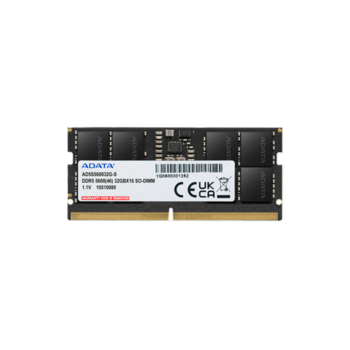 Оперативная память ADATA DDR5 SO-DIMM 32GB 5600MHz 1*32GB 46-45-45 SINGLE TRAY