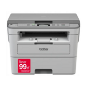 МФУ Brother DCP-B7520DW, P/C/S, A4, 34 cтр/мин, 128 МБ, Duplex, USB, Wi-Fi, лоток 250 л., старт.картридж 2 000 стр. тонер TN-B023