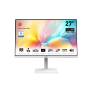 Монитор MSI Modern MD2712PW 27" 16:9 FHD(1920x1080) IPS Flat,1ms(MPRT),1000:1,100M:1,300nit,178/178,HDMI 1.4,USB-C,Speaker,Tilt,Swivel,Height,Pivot,VESA,100Hz,White(white cable),1y war-ty