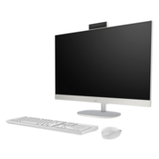 Моноблок HP 27-cr1018ci NT 27" FHD(1920x1080) Intel Ultra7-155U, 16GB DDR5 5600 (1x16GB), SSD 512Gb, Intel Internal Graphics, noDVD, kbd(rus)&mouse wireless, HD Webcam, Shell White, FreeDOS, 1Y Wty