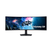 Монитор Samsung 49" Odyssey G9 G95C S49CG954EI Curved (VA 32:9 5120x1440x240Hz 1ms 450cd 2500:1 178/178 1,07B DP; HDMIx2 USB3.0x2 HAS Tilt Swiv VESA Black