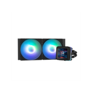 Система водяного охлаждения Zalman CPU Liquid Cooler 240mm, ARGB, LCD Display, black