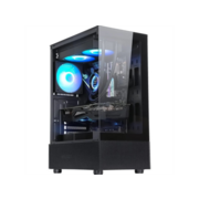 корпус Formula V Line Crystal Z1 Black, ATX, Left & Front side Tempered Glass, USB3.0*1, USB2.0*2