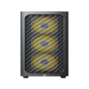 корпус Formula V Line Air Mesh G3 Plus Black, MATX, Type-C*1, USB3.0*2, FRONT 3x120mm FRGB, REAR 1x120mm FRGB