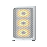 корпус Formula V Line Air Mesh G3 Plus White, MATX, Type-C*1, USB3.0*2, FRONT 3x120mm FRGB, REAR 1x120mm FRGB